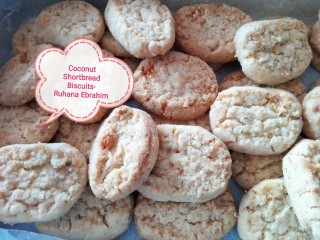 Coconut Shortbread Biscuits