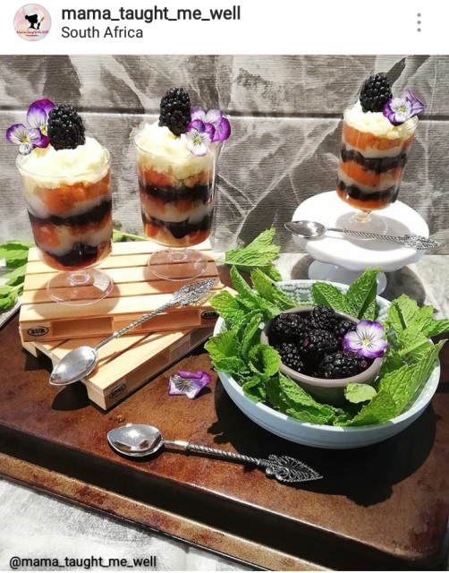 Blackberry Trifle