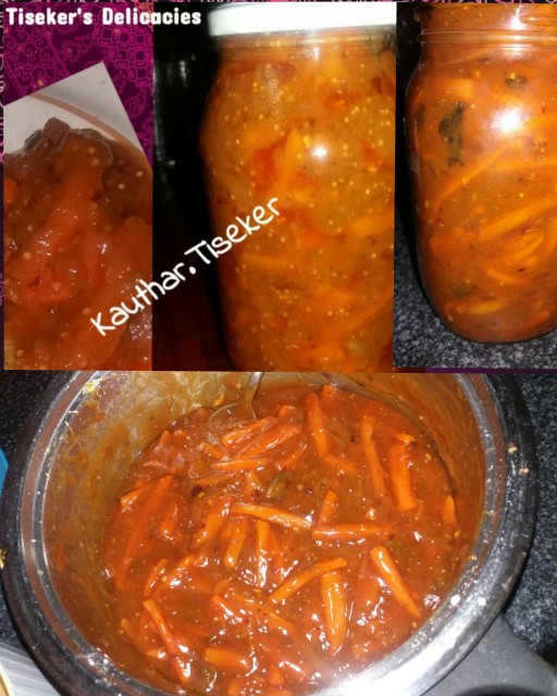 Carrot Achaar/pickle