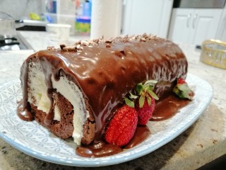 Chocolate Swiss Roll