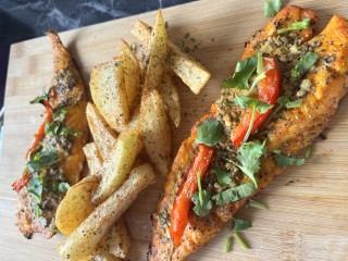 Oven Grilled Haddock