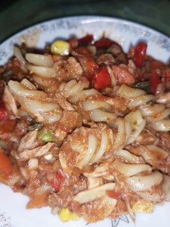 Tuna Garlic Pasta