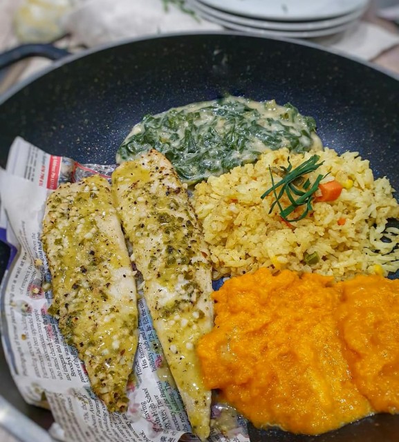 Green Masala Fish