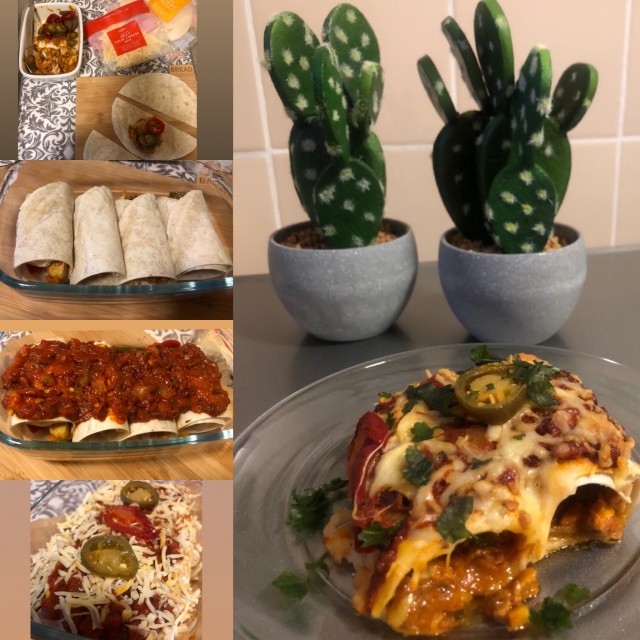Chicken Enchilada’s With Leftovers