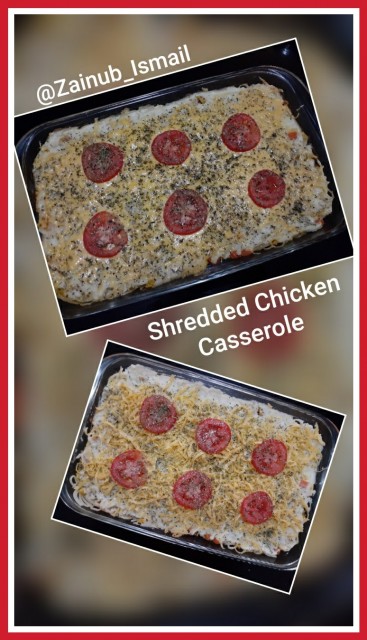 Shredded Chicken Casserole