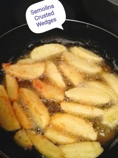 Semolina Crusted Wedges