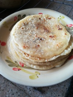 Tortilla Dough +steak And Chicken Filling