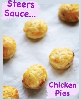 Steers Sauce Chicken Pies