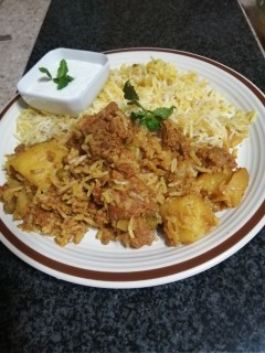 Muttton Or Chicken  Biryani