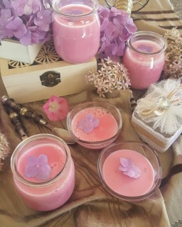 Pink Coconut And Cardamon Falooda
