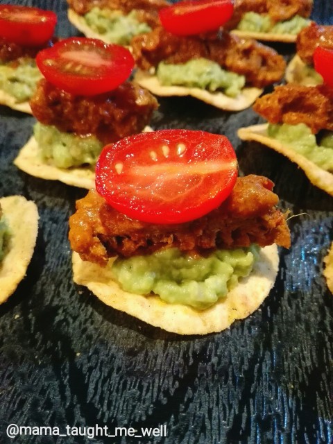 Beef Tostada Bites