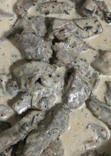Creamy Steak
