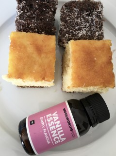 Vanilla Cake/lamingtons