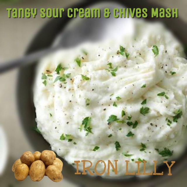 Tangy Sour Cream & Chives Mash