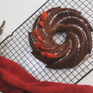 Carrot Walnut Bundt Cake