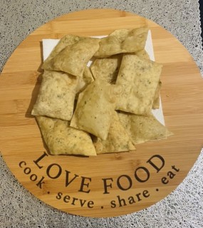 Garlic & Rosemary Puri