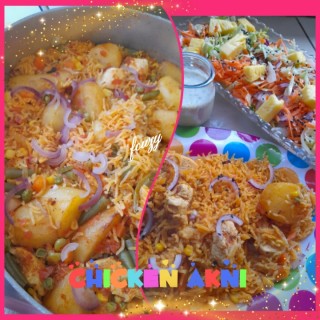 Chicken Akni