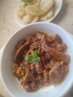 Steak With Potato Side