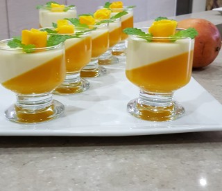 Mango Panna Cotta