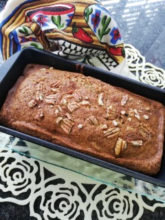 Banaana, Pecan, Date Loaf