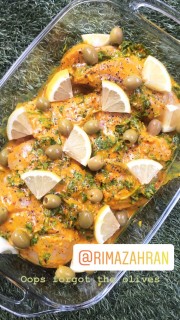 Chicken Olive And Lemon Tagine