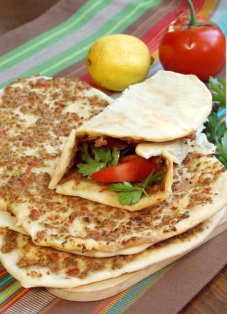 Turkish Pizza ( Lahmacun) recipe by Sheda