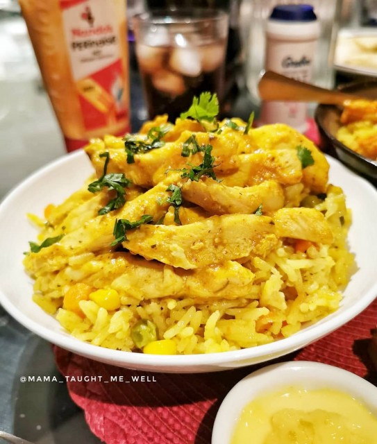Nando's Lemon & Herb Strips & Rice