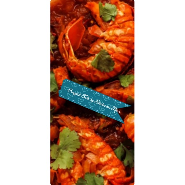 Crayfish Tail (curry)