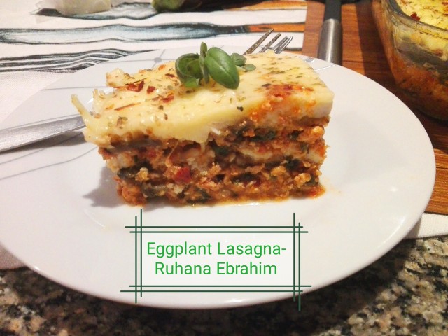 Eggplant Lasagna (moussaka)