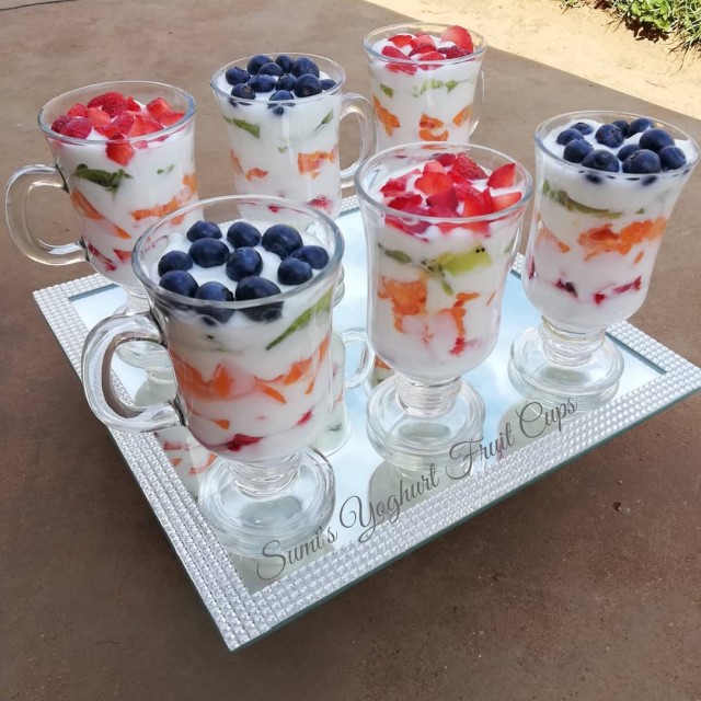 Sumi's Yoghurt Fruit Cups