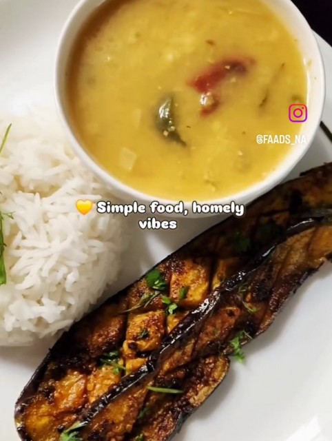 Brinjal Masala Tawa Fry