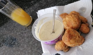Crumbed Mushrooms