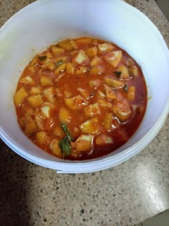Mango Syrup Achar