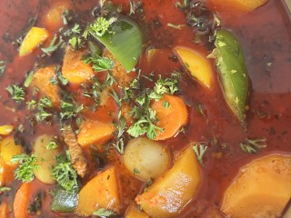 Leg Mutton & Vegetable Stew