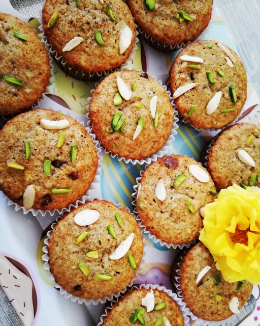 Nutty Banaana Muffins