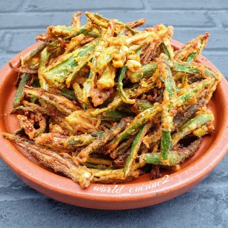 Crispy Okra/ladyfinger