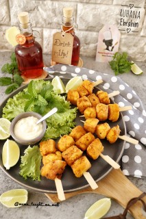 Cajun Hake Bite Skewers