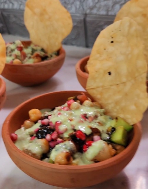 Chana Chaat Bowls