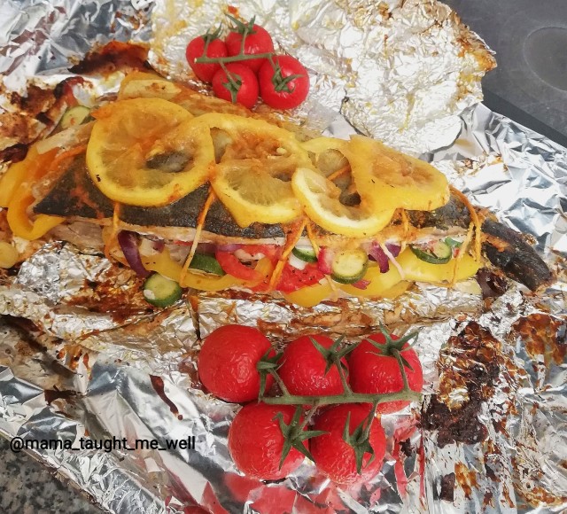 Stuffed Whole Grilled Fish