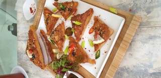Sesame Prawn Toast