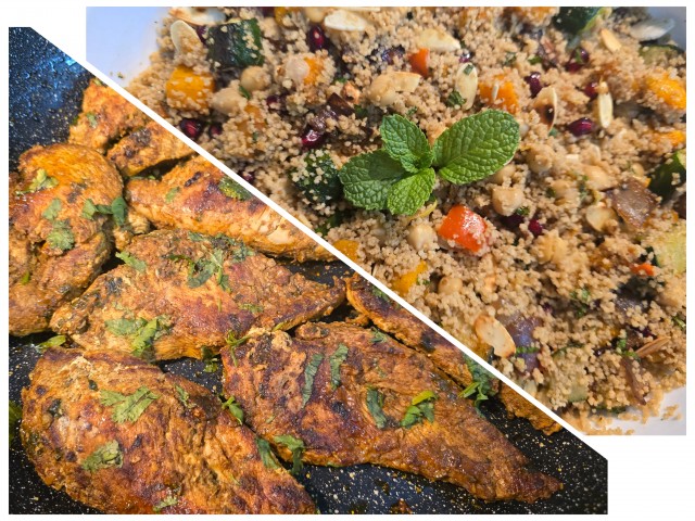 Moroccan Chicken And Couscous