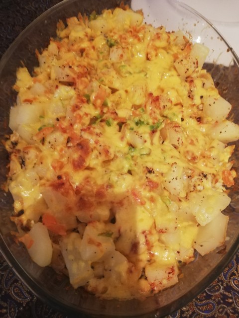 Potato & Chicken Casserole
