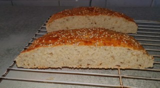 Home-made Jeera Naan