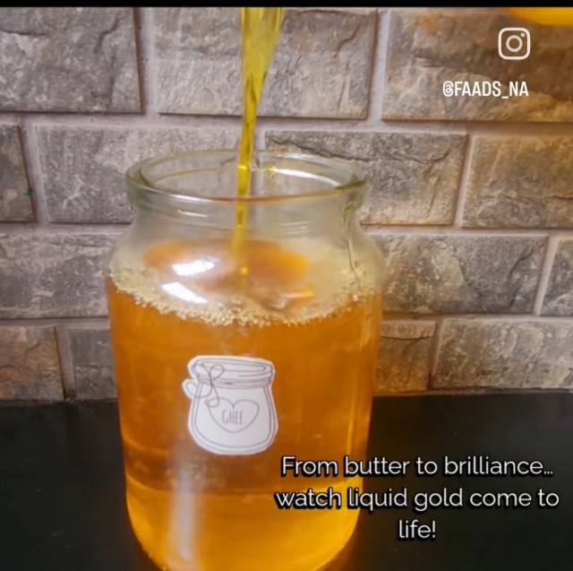 Homemade Ghee