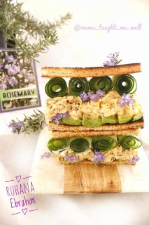 Chicken & Chickpea Mayo Sandwich