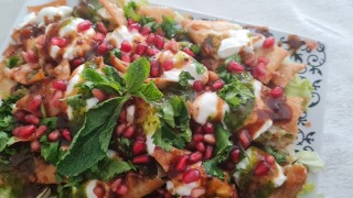 Potato Samosa Chaat