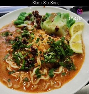 Indomie Dumpling Soup