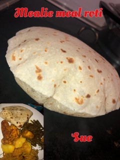 Mealie Meal Roti