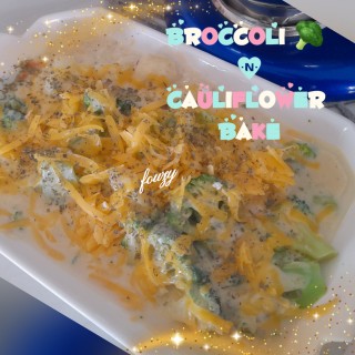 Broccoli 🥦 & Cauliflower Bake