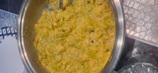 Creamy Coconut Dudhi [with Chicken]